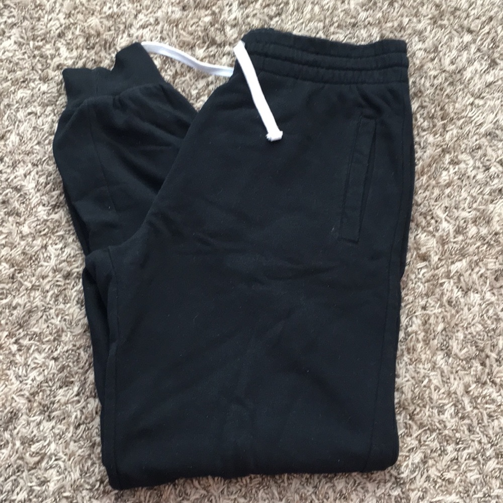Black joggers